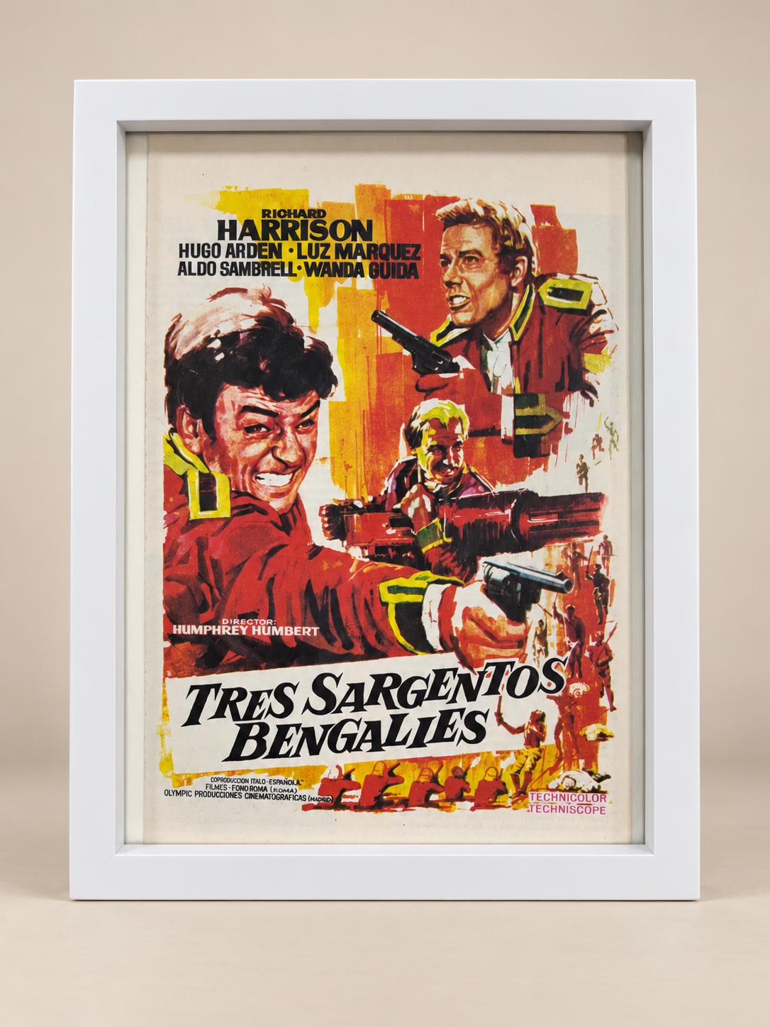 TRES SARGENTOS BENGALÍES