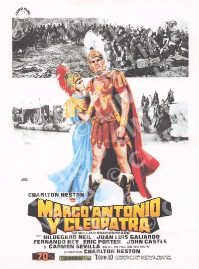 Marco Antonio y Cleopatra